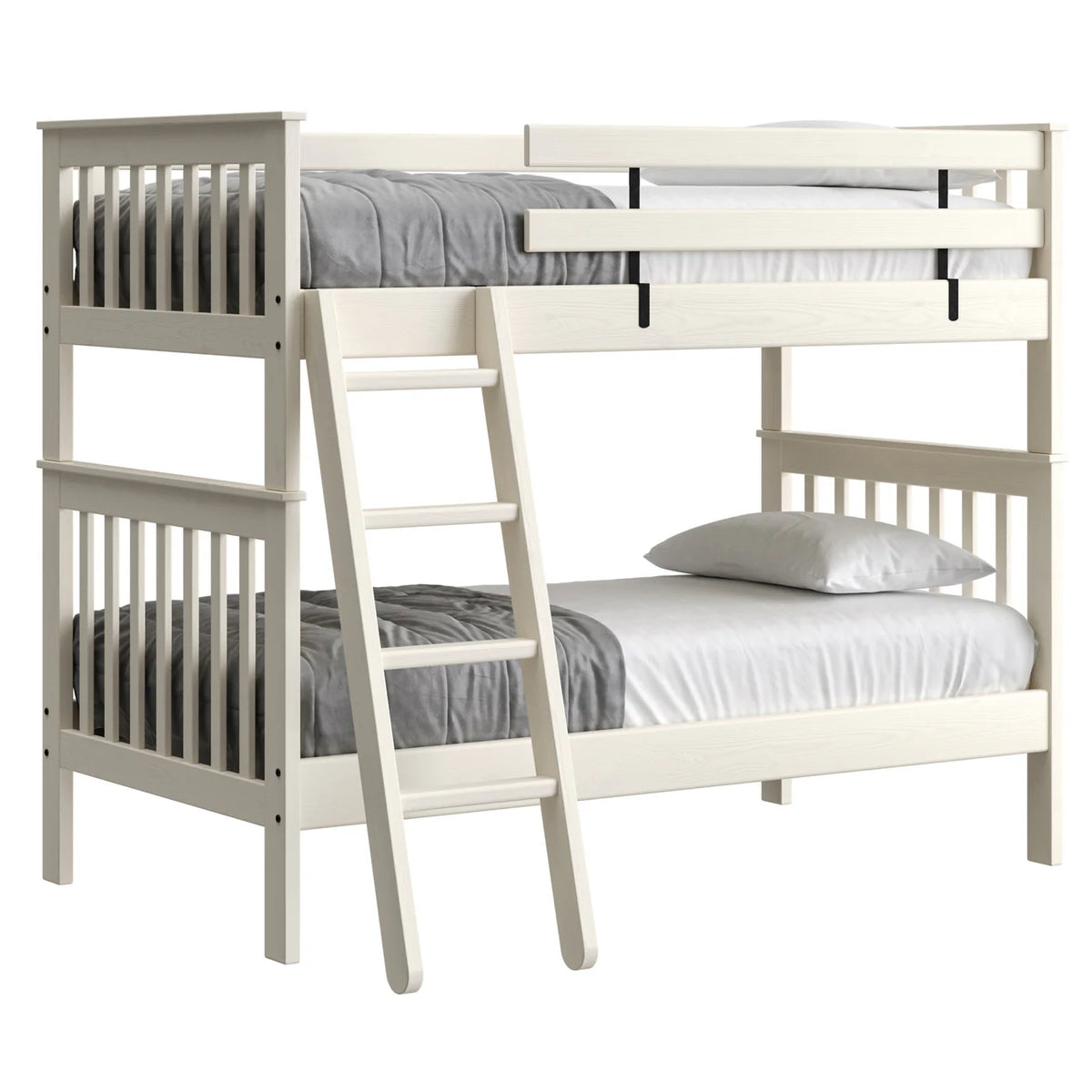 Mission Bunk Bed  Regular Twin over Twin- Tall &amp; Regular Height