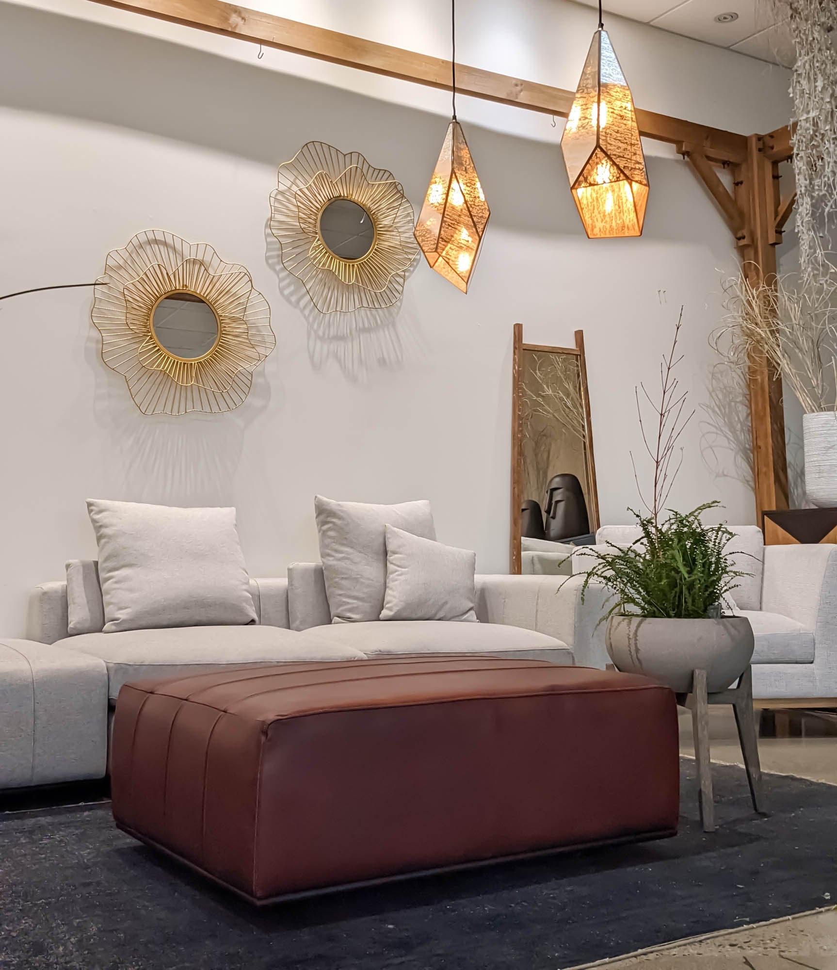 Sullivan Sectional Armless - Alba Stone