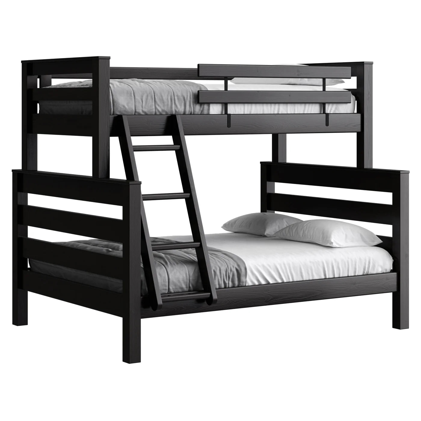 TimberFrame Bunk Bed TwinXL over Queen, Offset