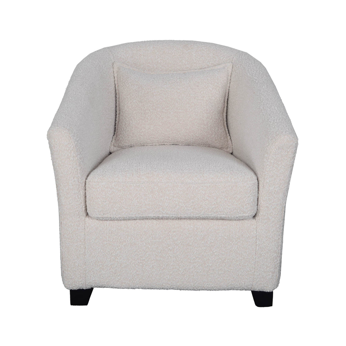 Carmen Club Chair - Boucle Cream