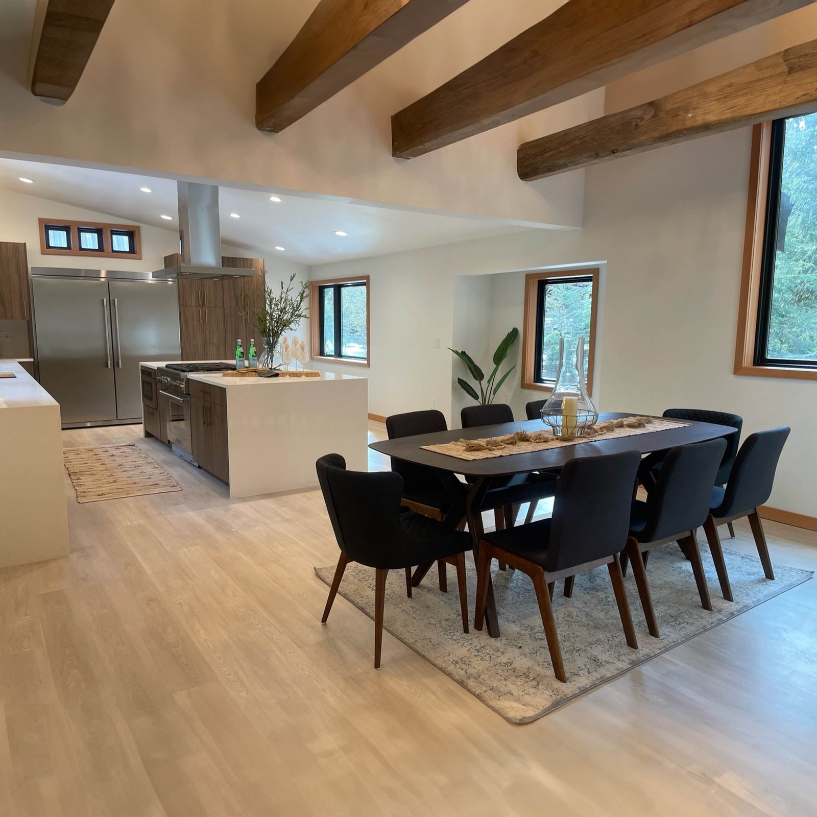 Mila Dining Chair - Black Velvet