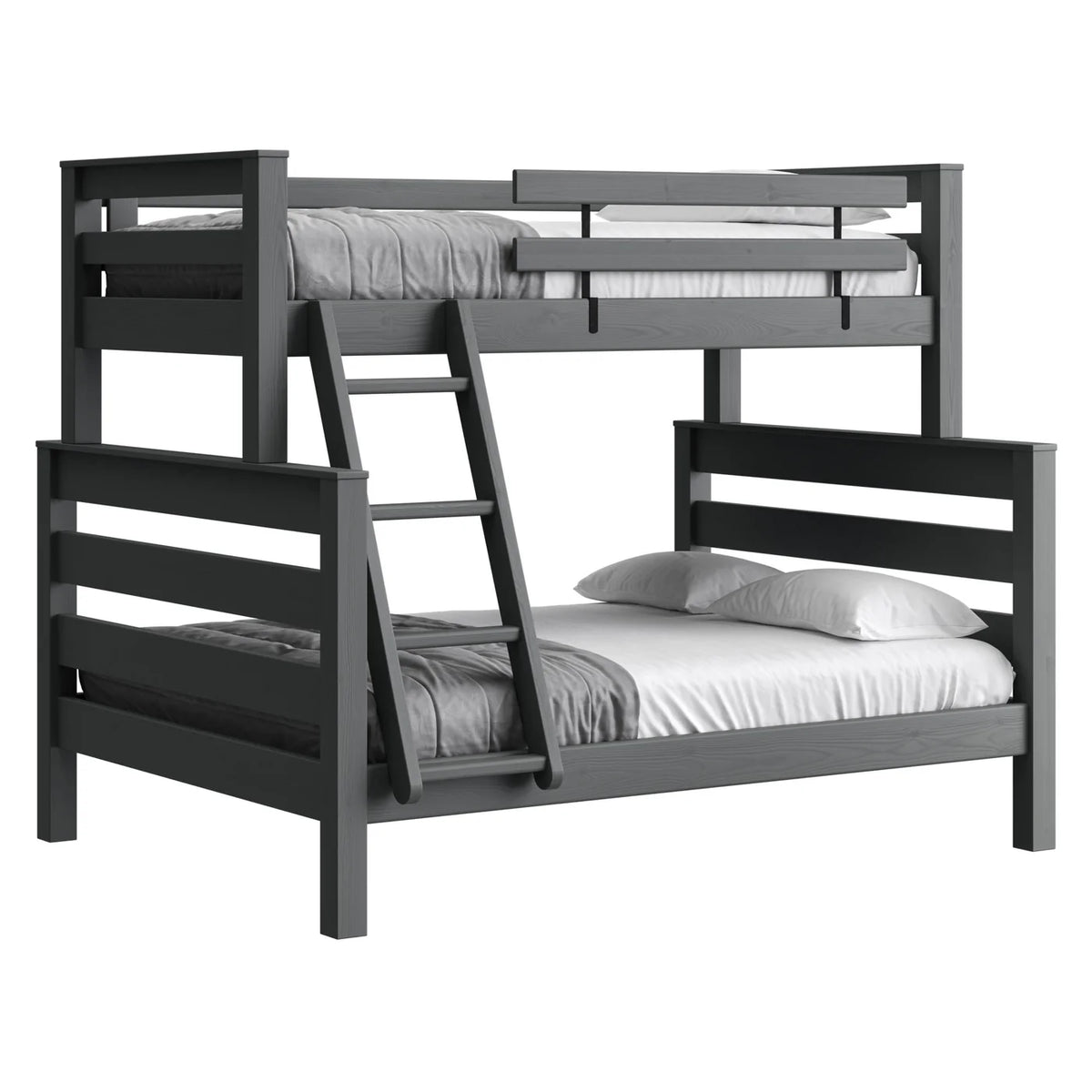 TimberFrame Bunk Bed TwinXL over Queen, Offset