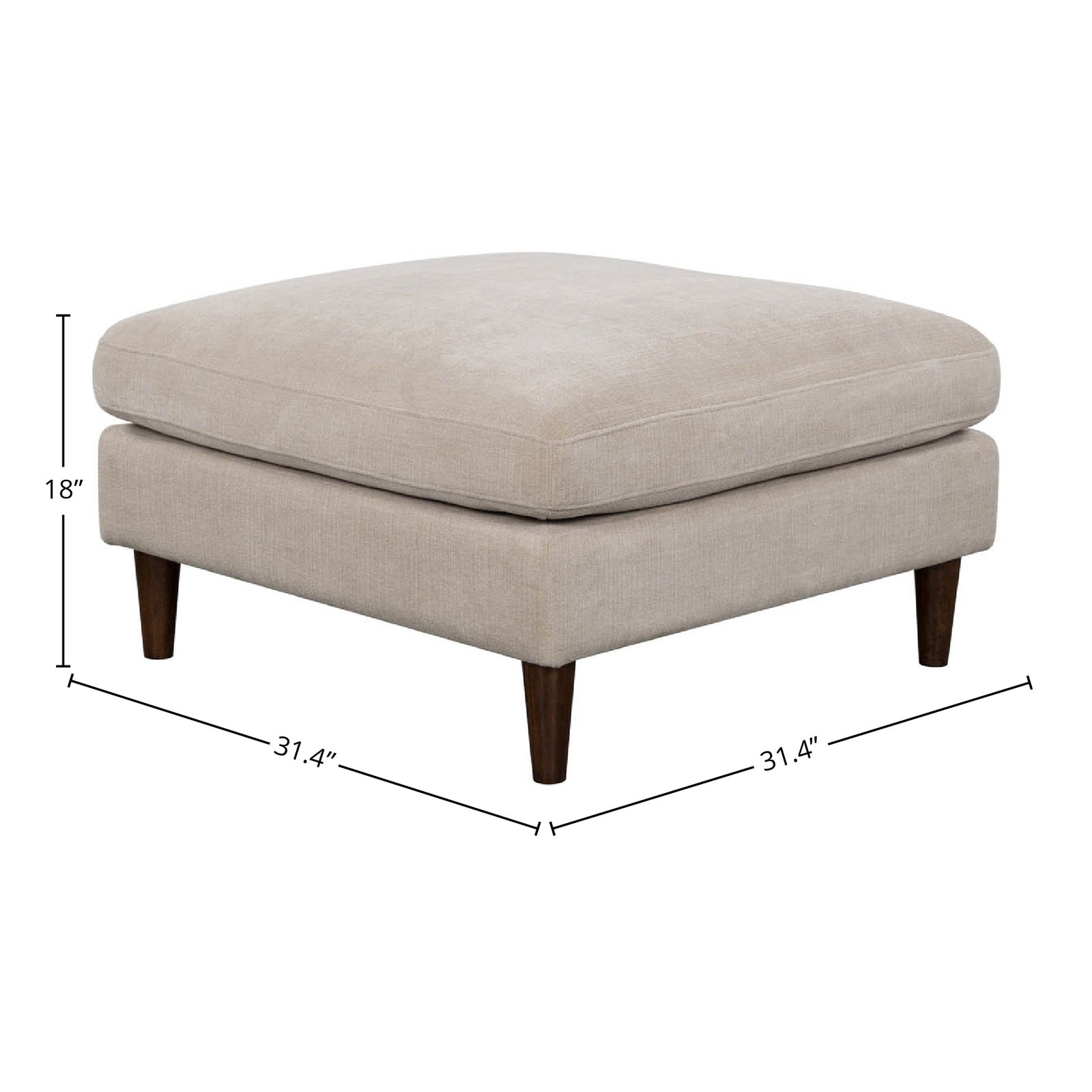 Gemma Ottoman - Fawn
