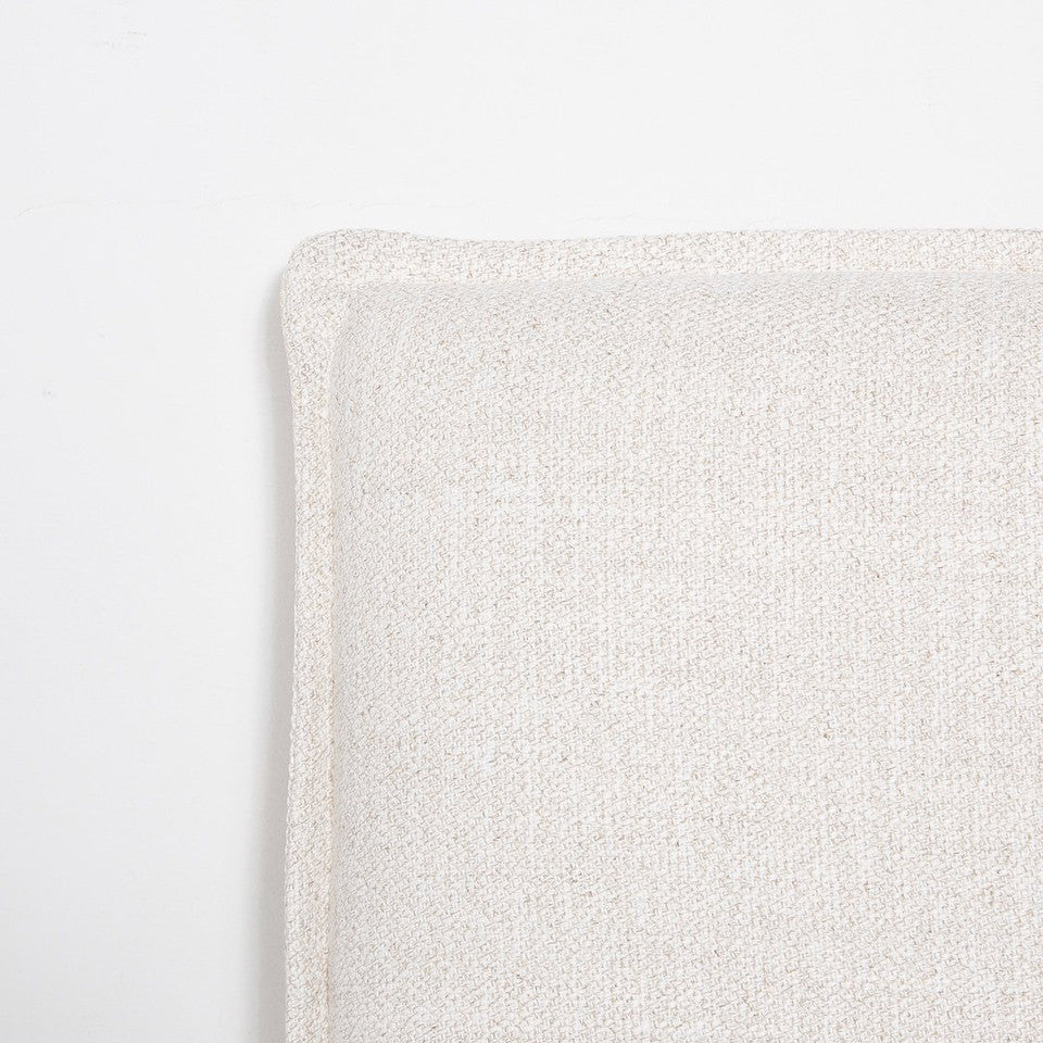 Julia Bed-Cream Fabric Reg/Storage