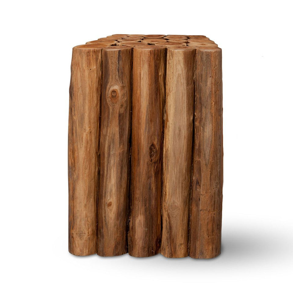 Natura Kotak Square Side Table/Stool