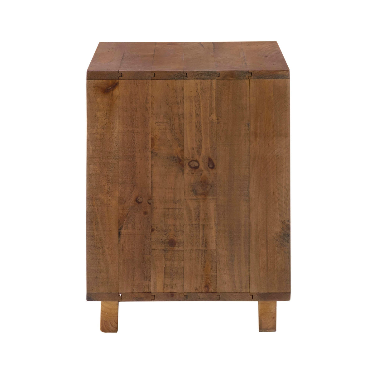 Nevada Nightstand - Dark Driftwood