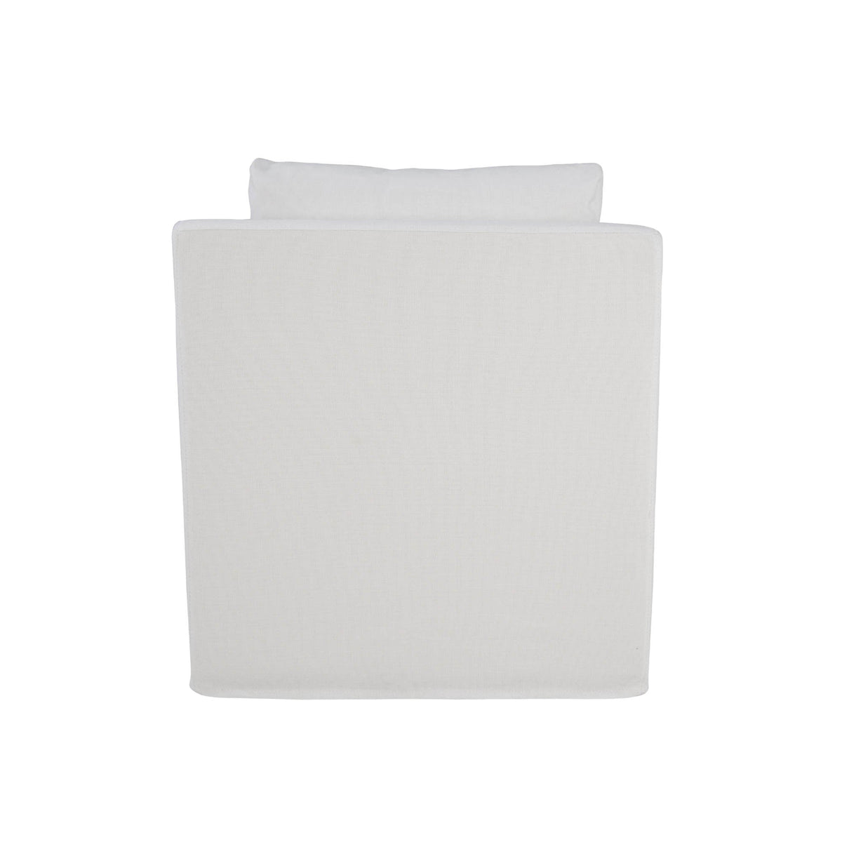 Heston Club Chair - White Linen