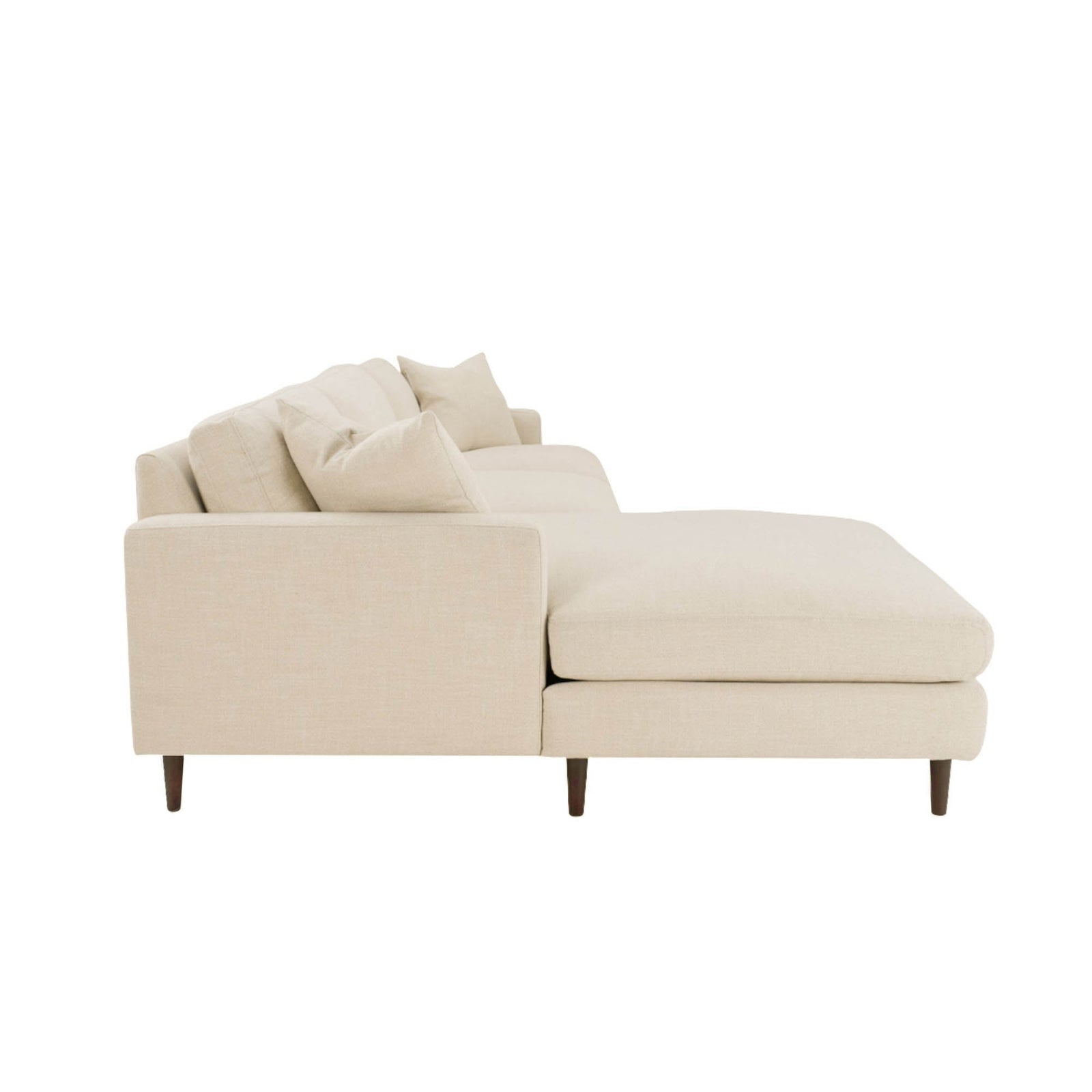 Martha Left Sectional Sofa - Beach Alabaster