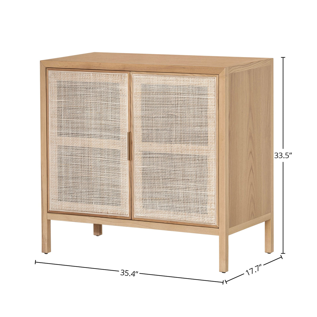 Rattan Small Sideboard - Natural