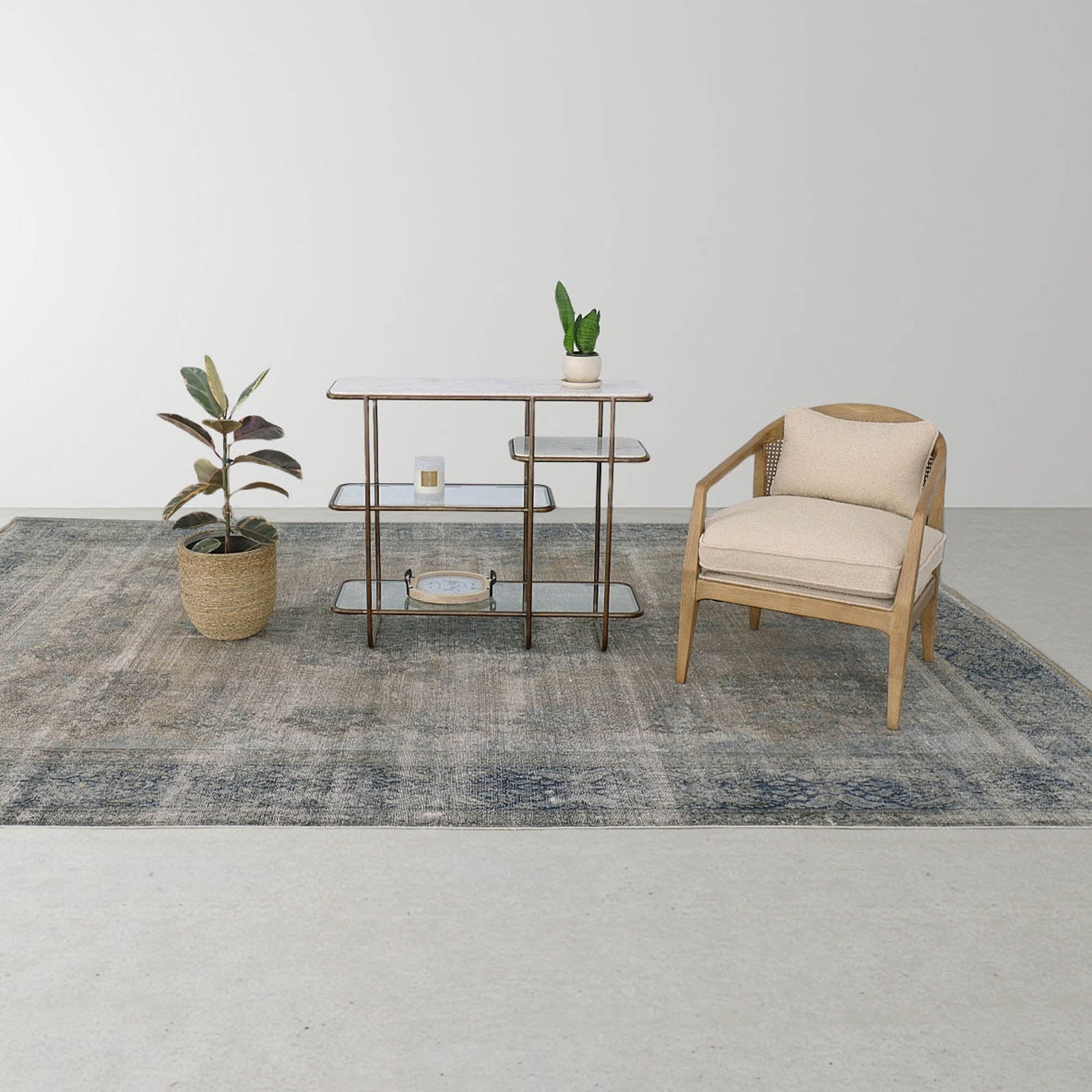 Rosa Club Chair - Sand Boucle