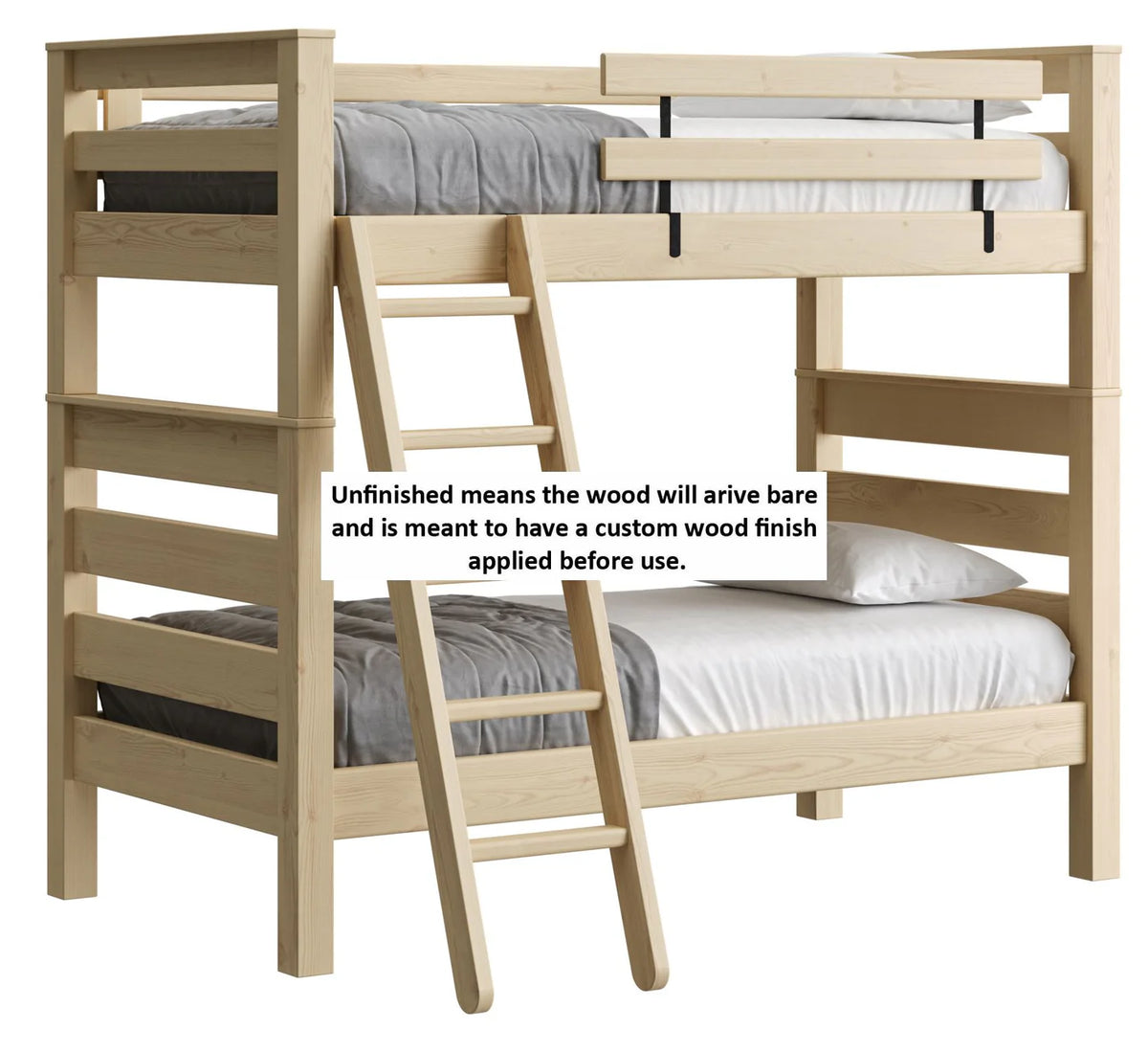 TimberFrame Bunk Bed Twin over Twin Extra Long