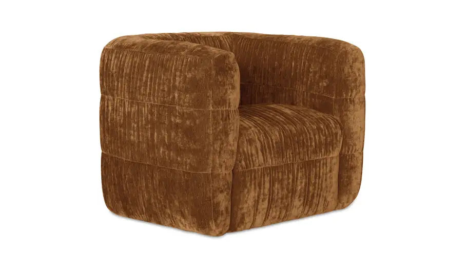Robson Swivel Chair Toffee