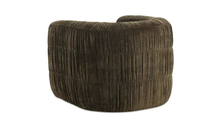 Robson Swivel Chair Dark Green