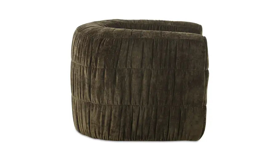 Robson Swivel Chair Dark Green