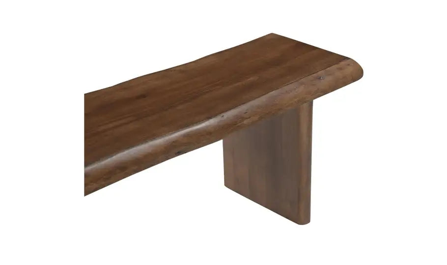 Lila Dining Bench Small Brown