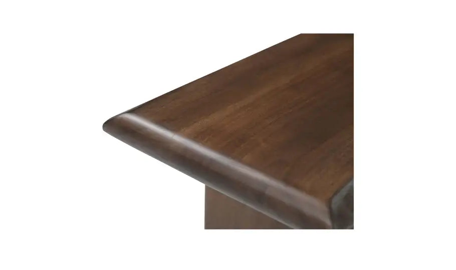 Lila Dining Bench Small Brown
