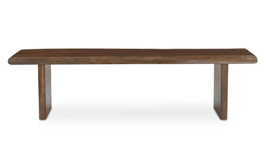 Lila Dining Bench Small Brown