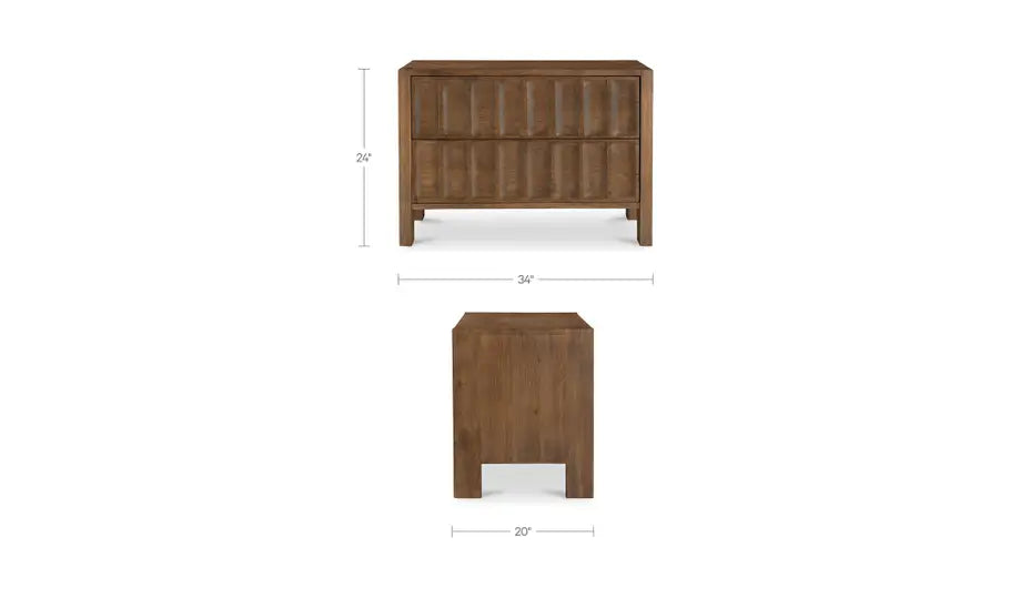 Roland Nightstand Brown