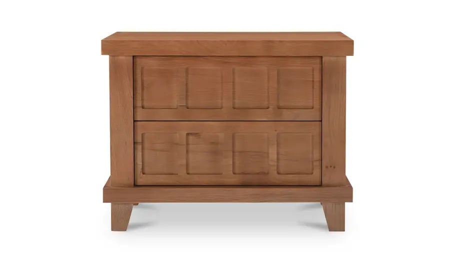 Enya Nightstand Red Oak