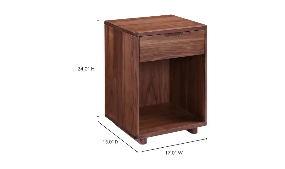 Osamu Nightstand Brown