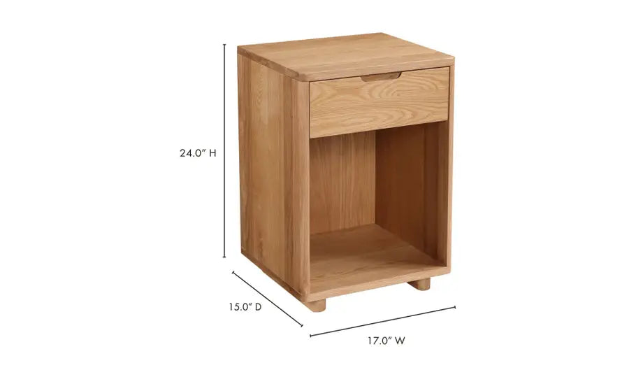 Osamu Nightstand Natural Oak