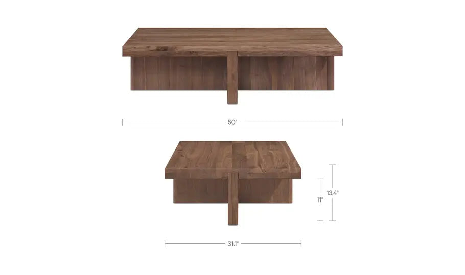 Folke Coffee Table Walnut
