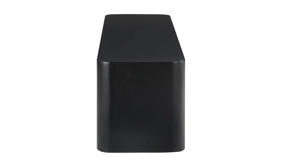 Post Large Dining Bench Black