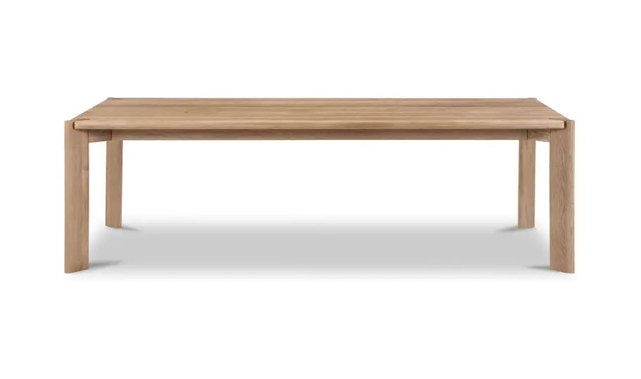 Daifuku Large Dining Table Brushed Natural Oak
