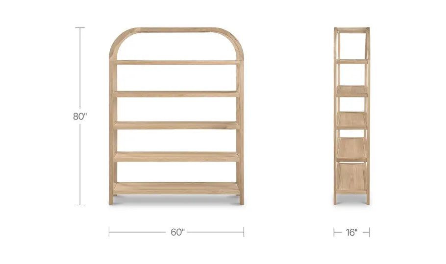 Eero Bookcase Large Natural