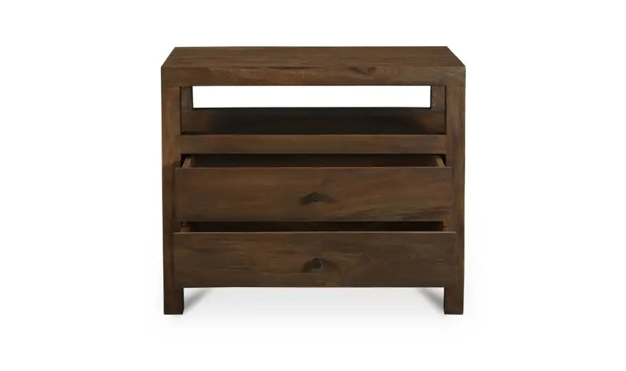 Windsor Nightstand Dark Brown