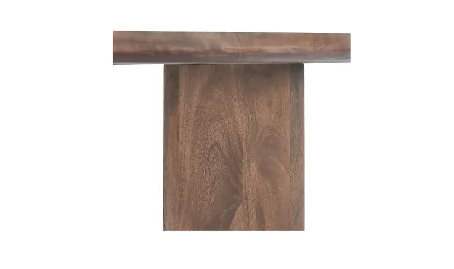 Lia Round Dining Table Dark Brown
