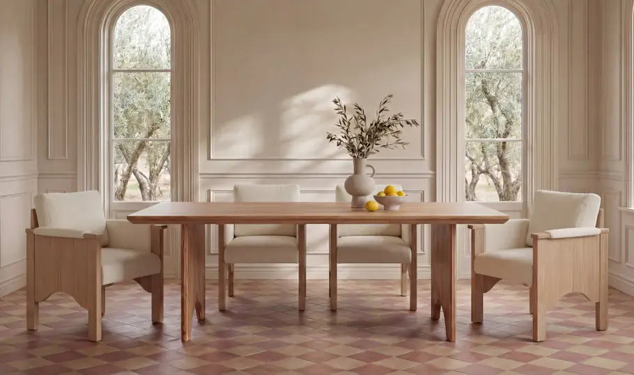Bauer Dining Chair Cream