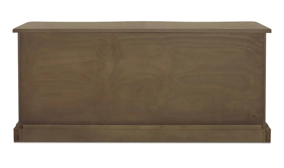 Clarence 6 Drawer Dresser Warm Brown