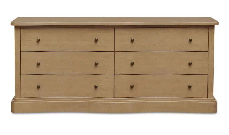 Clarence 6 Drawer Dresser Natural