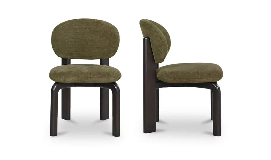 Sami Dining Chair Olive Set of Two