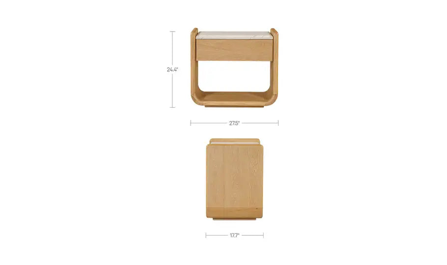 Enns Nightstand Natural