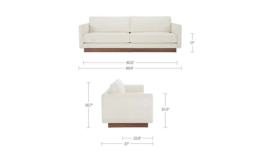 Vernon Sofa White