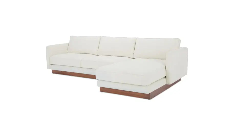 Vernon Right Sectional White