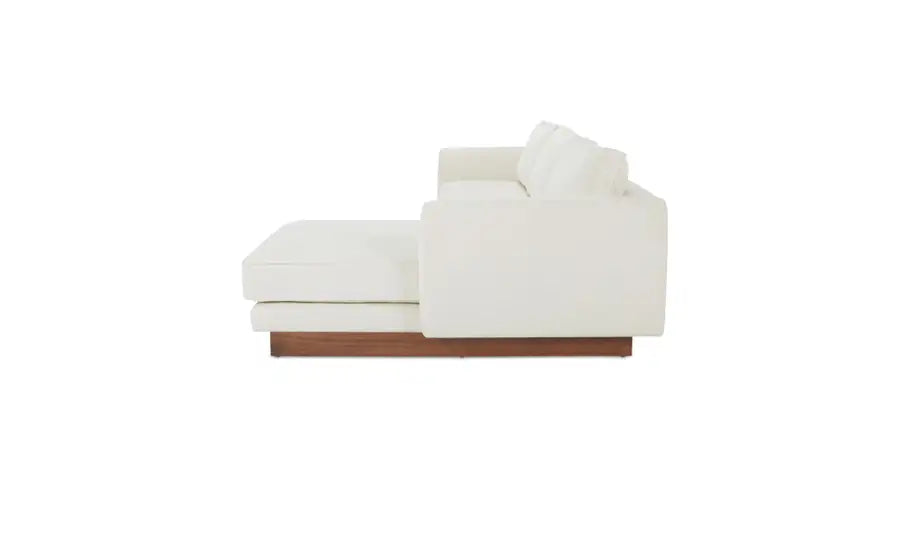 Vernon Right Sectional White