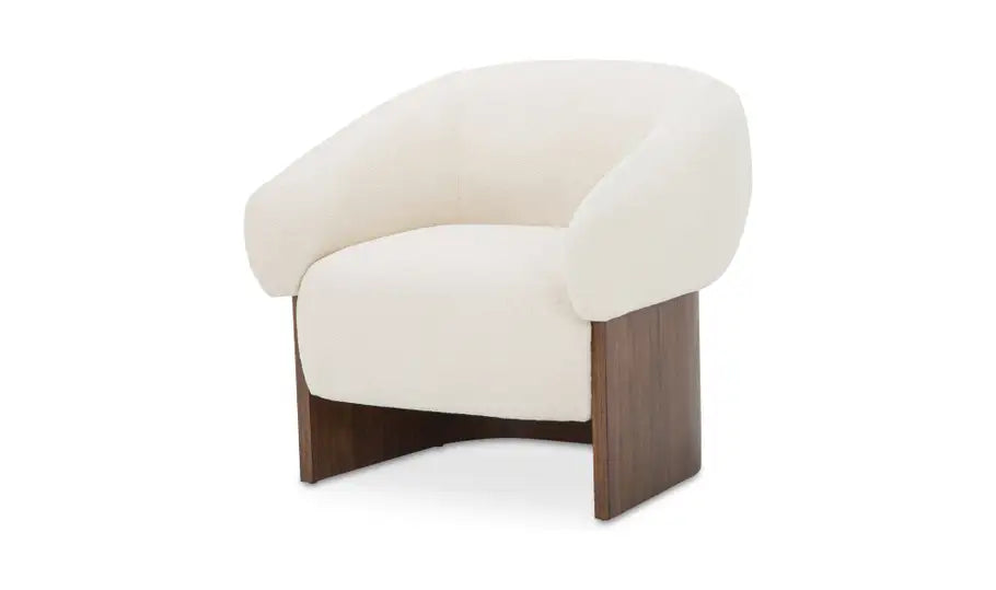 Otto Accent Chair Flecked Cream