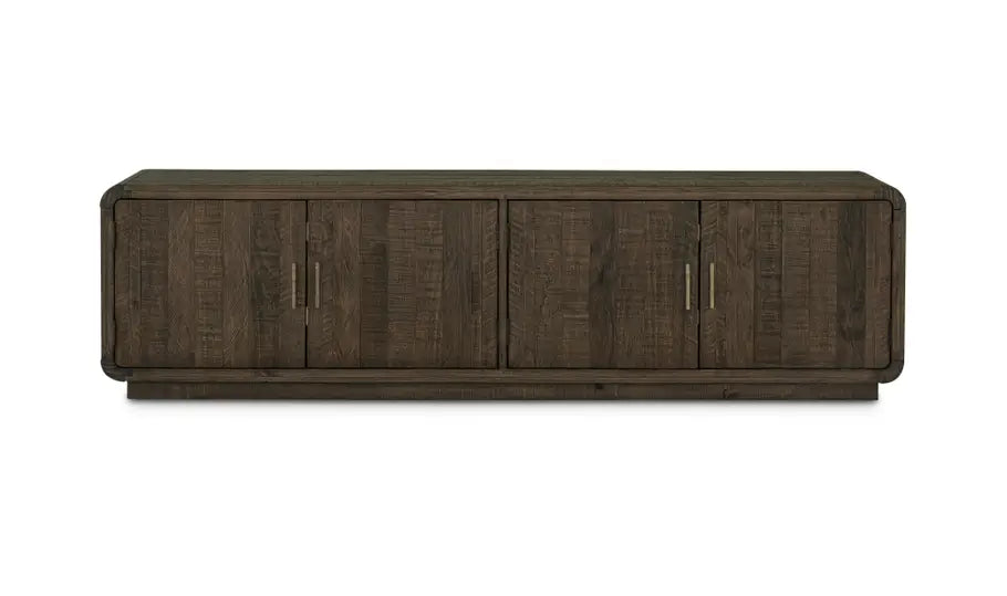 Monterey Media Cabinet Aged Brown