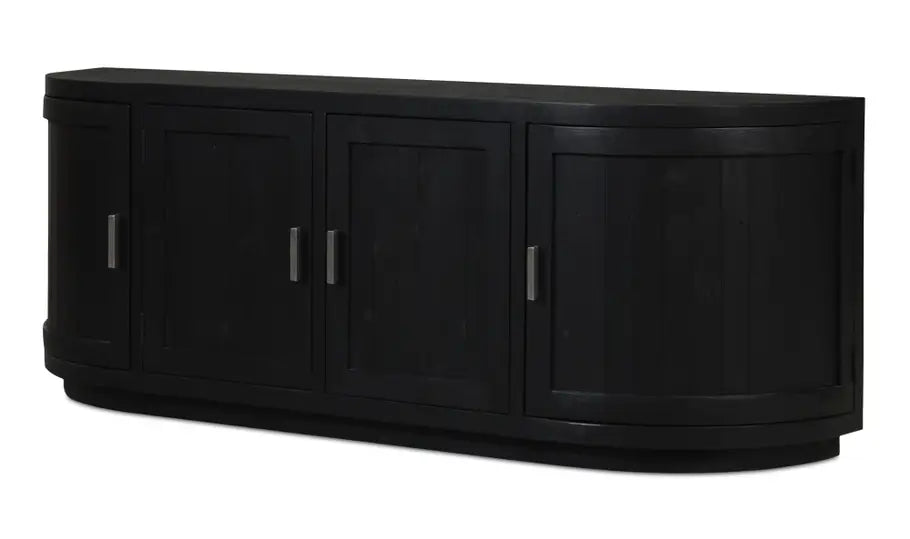 Nicola Media Cabinet Black