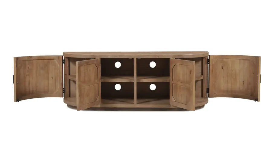 Nicola Media Cabinet Natural