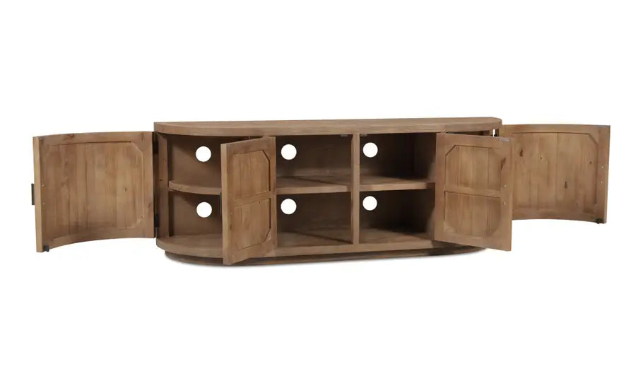 Nicola Media Cabinet Natural