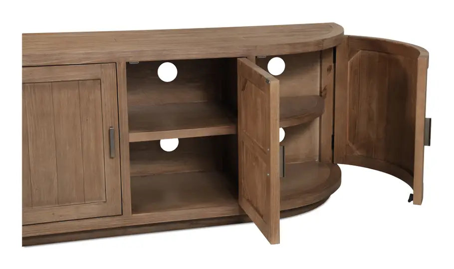 Nicola Media Cabinet Natural