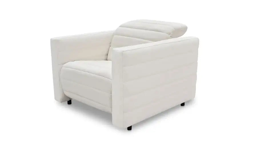 Juno Power Recliner Chair Off White