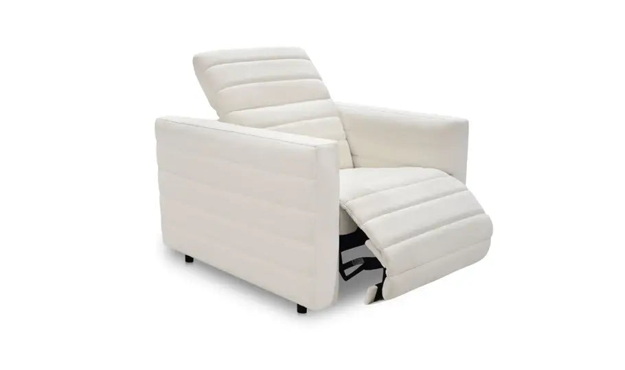 Juno Power Recliner Chair Off White