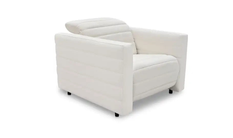 Juno Power Recliner Chair Off White