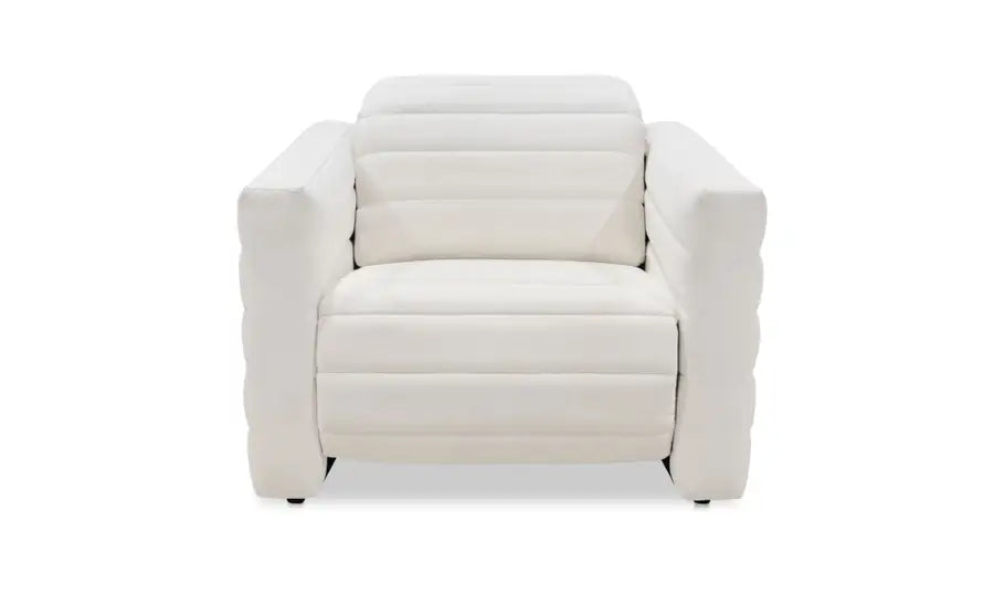 Juno Power Recliner Chair Off White