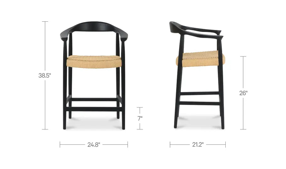 Wynn Counter Stool Black